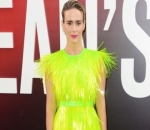 Sarah Paulson Spices Up Red Carpet With Bright Neon Color