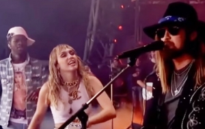 Watch: Miley Cyrus Drives Glastonbury Crowd Wild by Bringing Out Billy Ray and Lil Nas X 