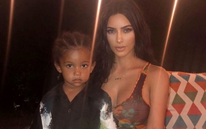 Watch Kim Kardashian's Son Saint Scold Paparazzi for Taking His Pictures