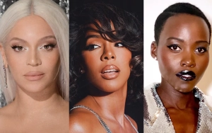 Beyonce, Kelly Rowland and Lupita Nyong'o Dazzle in Silver at 'Renaissance' Film Premiere