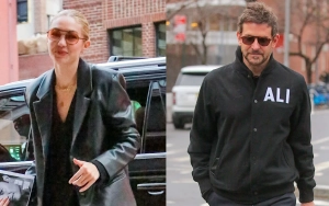 Gigi Hadid Seen Leaving Bradley Cooper's House After Spending Valentine's Day Together