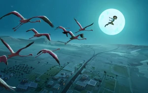 Hugh Laurie Leads Voice Cast of Cloud Girl, New Trailer Previews Animated Adventure