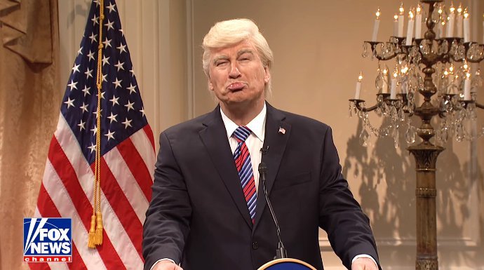 Alec Baldwin Returns to Troll Trump on 'Saturday Night Live': 'I Don't Care About America'