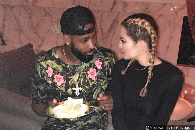 Khloe Kardashian Appears to Shade Tristan Thompson in Sweet Post of Baby True