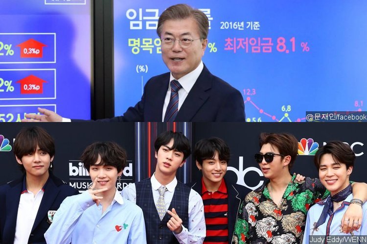 South Korean President Congratulates BTS on Billboard 200 Win
