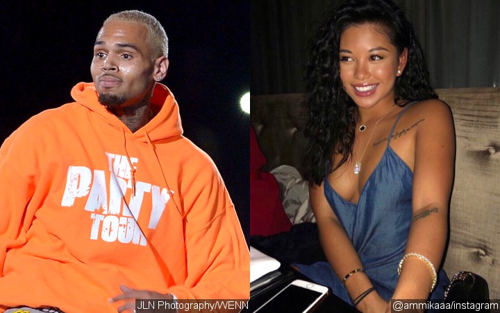 Chris Brown and Ex Ammika Harris Spotted Together at Boxing Match - Back On?