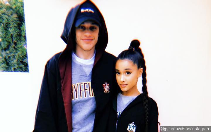 Ariana Grande and Pete Davidson Celebrate Engagement at Disneyland With Her Family