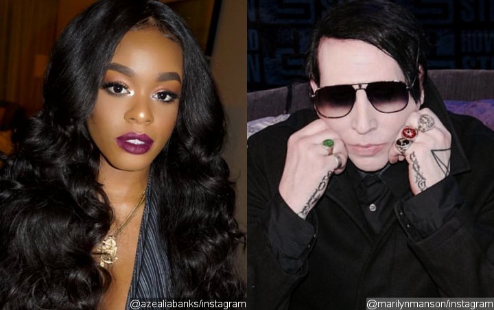 Azealia Banks Slams Marilyn Manson, Wants to Pee on Him
