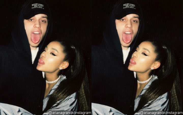 Pete Davidson Shares Photo of Ariana Grande Wearing Lingerie - See the Sexy Pic!