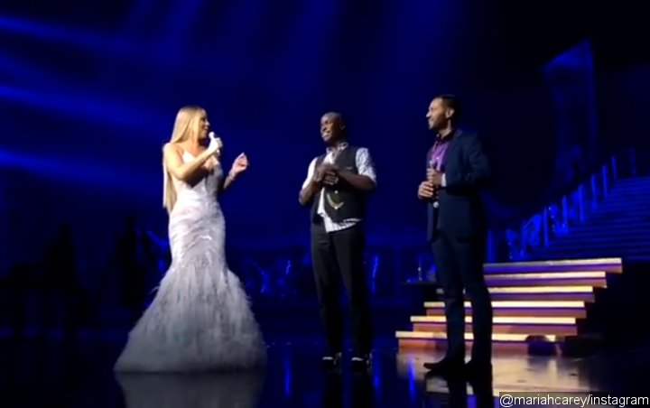 Mariah Carey's Backup Dancer Gets Engaged in the Midde of Las Vegas Show