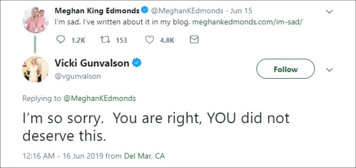 Vicki Gunvalson Expresses Sympathy to Meghan King Edmonds Amid Husband Jim Edmonds' Cheating Scandal