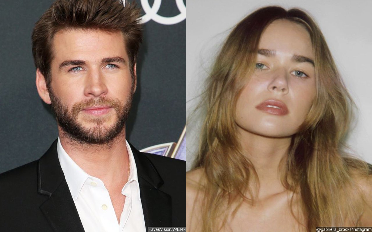 Liam Hemsworth All Smiles in Rare Photo Together With Girlfriend Gabriella Brooks