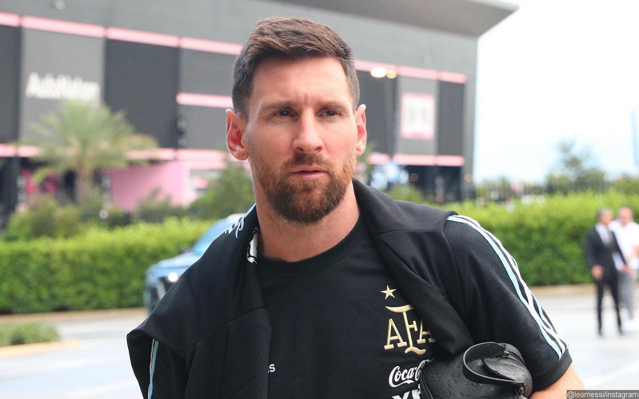 Lionel Messi Seen Grocery Shopping After Moving to Miami