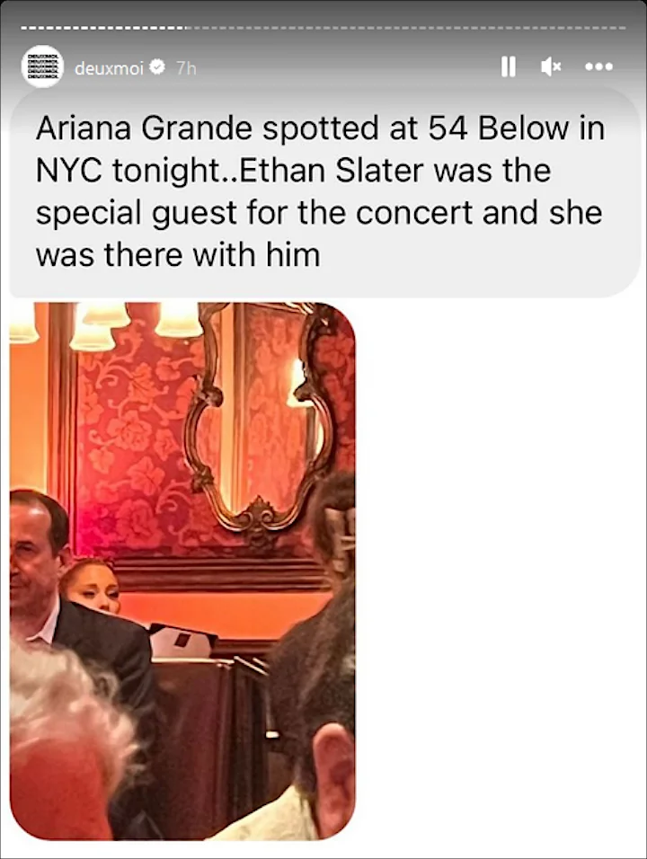 Ariana Grande at 54 Below in NYC