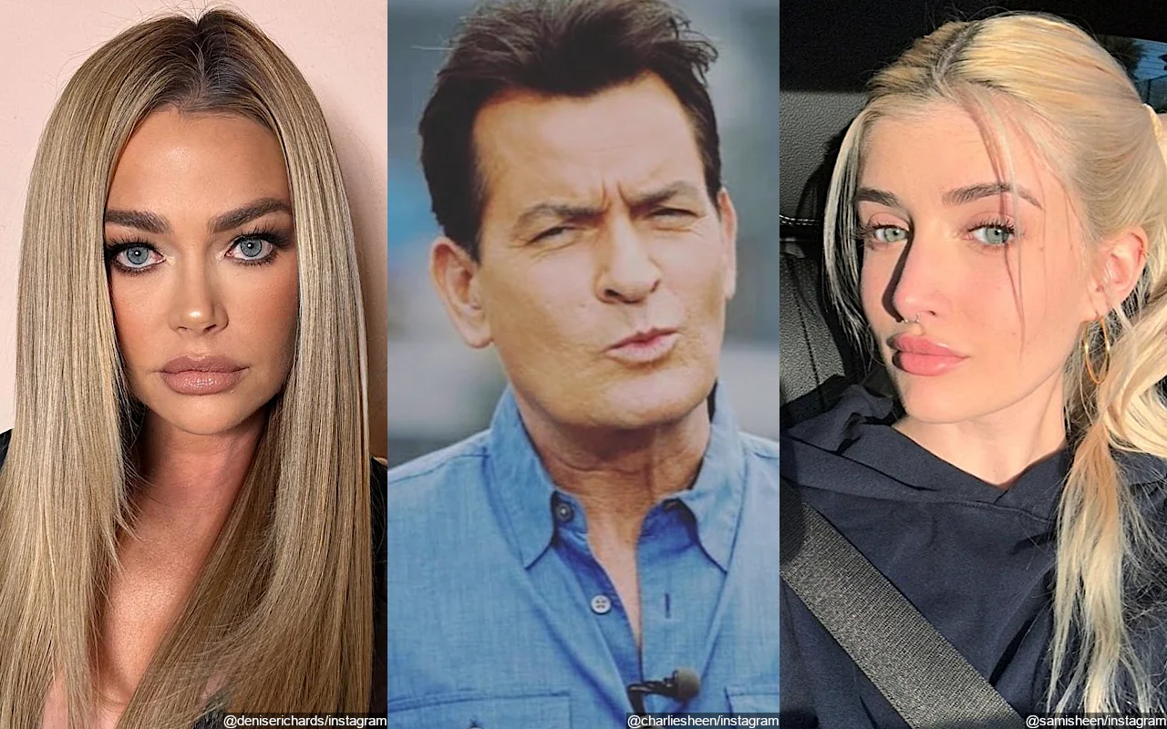 Denise Richards Claims Charlie Sheen Supports Sami's Adult Content Career Due to Huge Paychecks