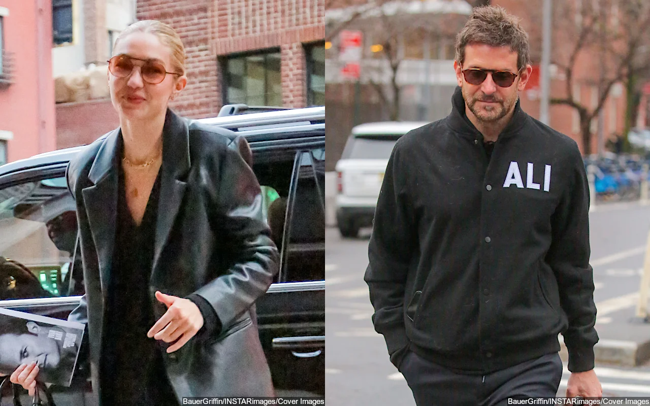 Gigi Hadid Seen Leaving Bradley Cooper's House After Spending Valentine's Day Together
