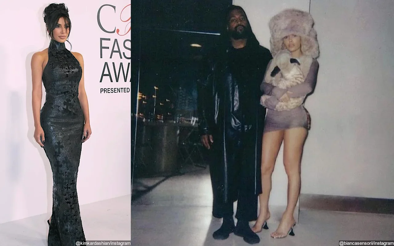 Kim Kardashian Seems to Copy Kanye West's Wife Bianca Censori's Sultry Look With Apron Top