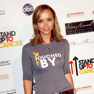 Christina Ricci in Stand Up To Cancer - Arrivals