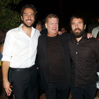 Zachary Levi, Len McLeod, Joshua Gomez in 35th Annual Saturn Awards AfterParty Sponsored by Highlander Films