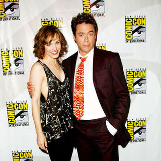 Rachel McAdams, Robert Downey Jr. in 2009 Comic Con International - Day 2