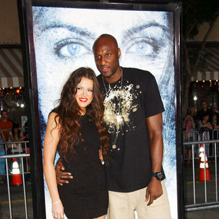 Khloe Kardashian, Lamar Odom in "Whiteout" Los Angeles Premiere - Arrivals