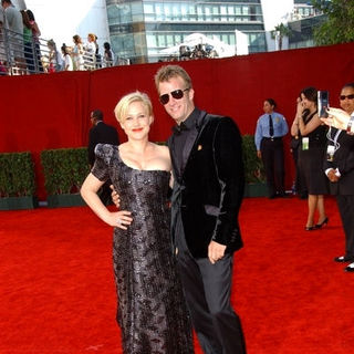 Patricia Arquette, Thomas Jane in The 61st Annual Primetime Emmy Awards - Arrivals