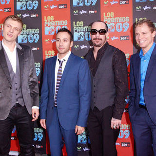Backstreet Boys in 2009 MTV Latin VMAs - Arrivals