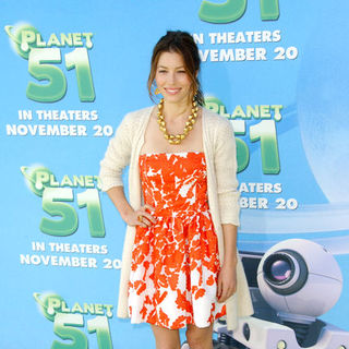 Jessica Biel in "Planet 51" Los Angeles Premiere - Arrivals