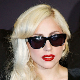 Lady GaGa in In-Store Appearance of Lady Gaga Signing "Fame Monster"