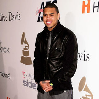 Chris Brown in 51st Annual GRAMMY Awards - Salute to Icons: Clive Davis - Arrivals