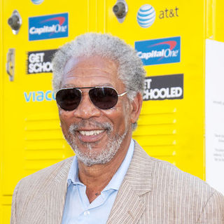 Morgan Freeman in "Get Schooled" Conference and Premiere - Arrivals