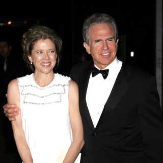 Warren Beatty, Annette Bening in Paramount Pictures 2007 Golden Globe Award After-Party