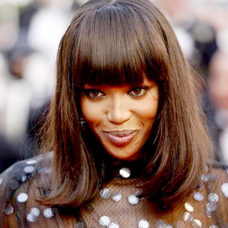 Naomi Campbell in 2007 Cannes Film Festival - Le Scaphandre et le Papillon (The Diving Bell and the Butterfly) - Phot