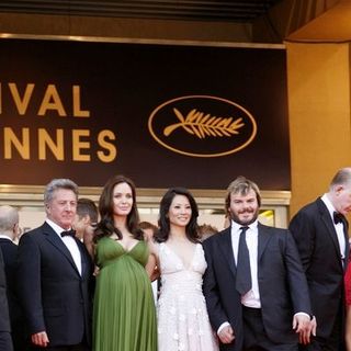 Angelina Jolie, Jack Black, Lucy Liu, Dustin Hoffman in 2008 Cannes Film Festival - "Kung Fu Panda" Premiere