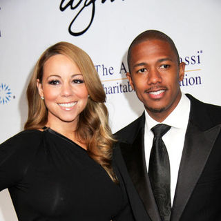 Mariah Carey, Nick Cannon in 13th Annual Andre Agassi Charitable Foundation "Grand Slam For Children" - Arrivals