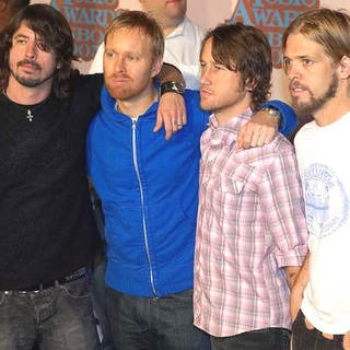 Foo Fighters in 2005 MTV European Music Awards Lisbon - Arrivals
