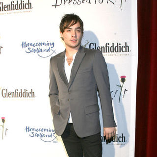 Ed Westwick in 7th Annual "Dressed To Kilt" Charity Fashion Show - Arrivals