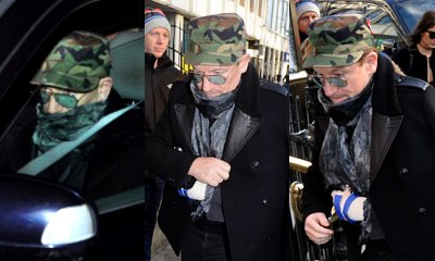 Bono Spotted Sporting Arm Cast as He Celebrates Christmas With Friends