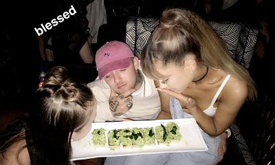 Ariana Grande Kisses Mac Miller and Sits on His Lap at VMAs After-Party