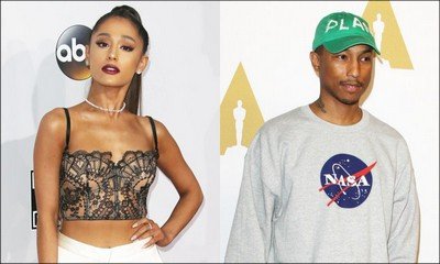 Report: Ariana Grande Is Collaborating With Pharrell