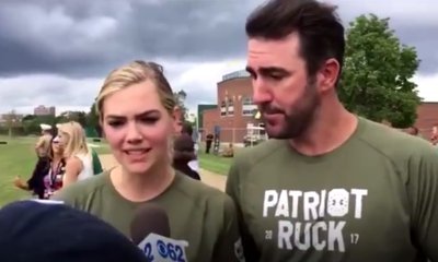 Kate Upton Takes Part in Grueling Workout With U.S. Marines in Detroit