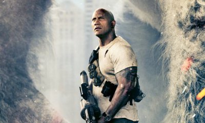 'Rampage' First Teaser Poster Shows Dwayne Johnson's Giant Friend