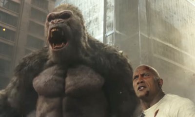 'Rampage' New Trailer: Dwayne Johnson Teams Up With His Giant Gorilla Pal to Save the World