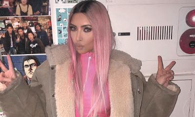 Kim Kardashian Dyes Hair Back to Brunette