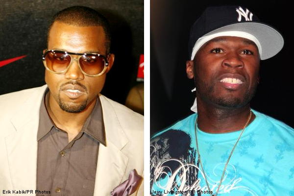 Kanye West and 50 Cent to Remix 'Flashing Lights'?