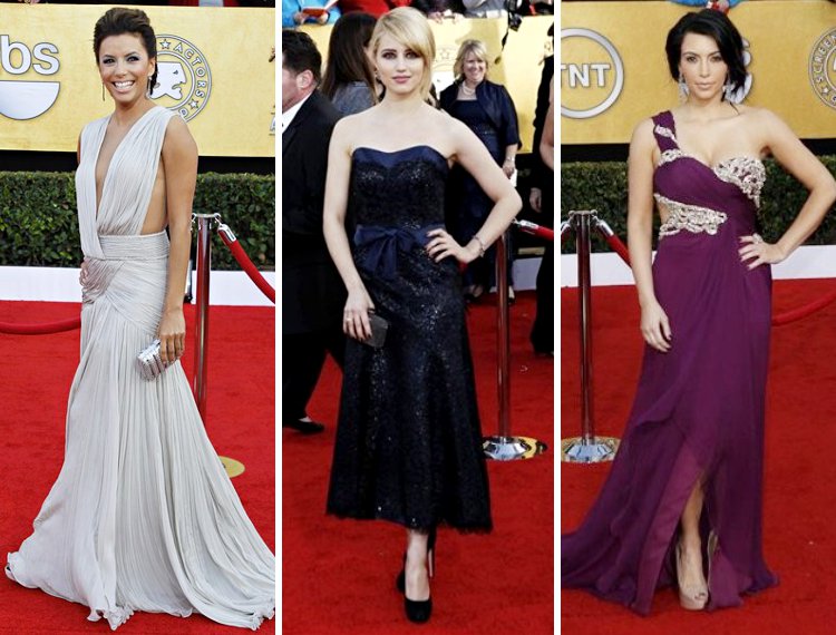 Dianna Agron Sag Dress. Eva Longoria, Dianna Agron,