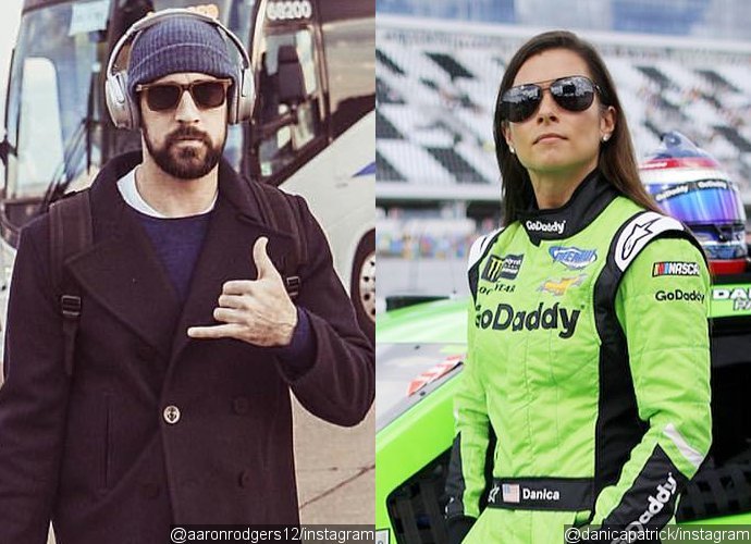 Aaron Rodgers And Danica Patrick Kiss At Daytona 500 Before She Crashes During Her Final Nascar Race 6853