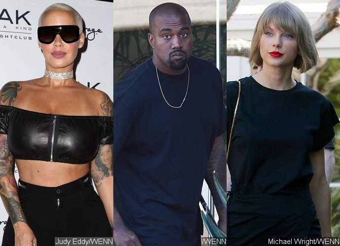 Amber Rose Defends Kanye West Amid Taylor Swift Feud But