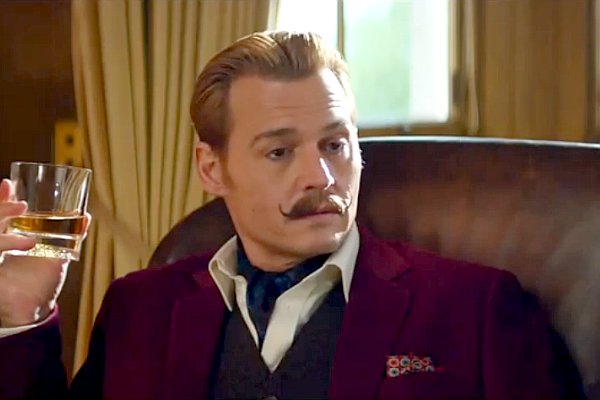Johnny Depp Causes Explosion in International Trailer of 'Mortdecai'