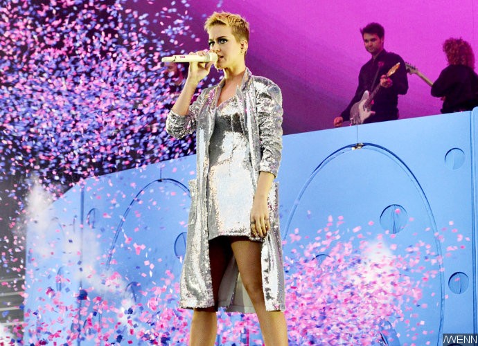 Katy Perry Suffers Wardrobe Malfunction as She Flashes Her Underwear on Stage